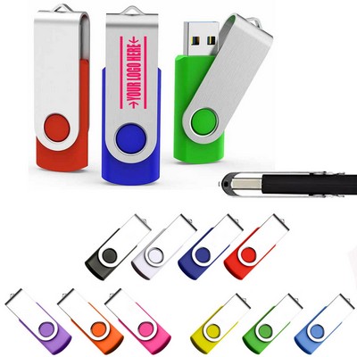 2G Metal Rotating Flash Drive