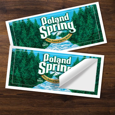 5" x 2" Rectangle Sticker