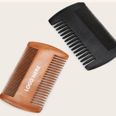Anti-Static Wooden Beard Comb
