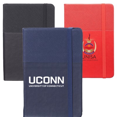 3.75" x 5.6" Bellingham Hardcover Journals Notebooks w/ Band