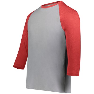 Augusta Sportswear Youth Gameday Vintage 3/4 Tee