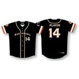 Trim Stripe Baseball Jersey w/Double Striped Sleeves