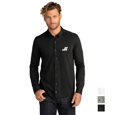 OGIO® Code Stretch Long Sleeve Button-Up