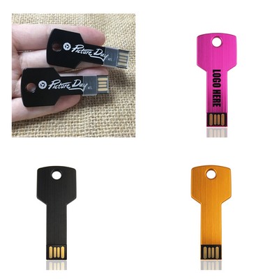 4 GB USB Key Shaped Flash Drive