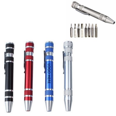 8" 1 Screwdriver Tools Pen