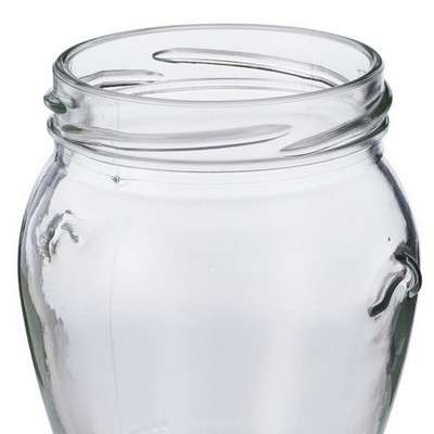 7 oz Clear Glass Honey Pot Jars