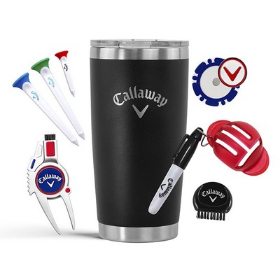 Callaway Stainless Steel Tumbler (20oz) Gift Set