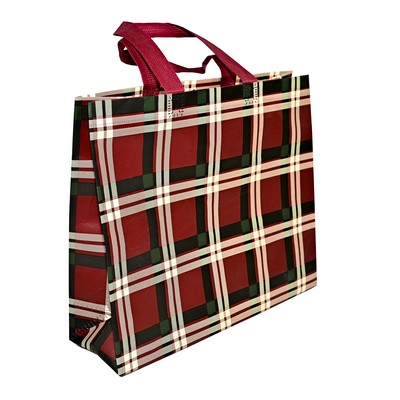 Custom Eco-friendly Reusable Supermarket Grocery Tote pp Laminated Non Woven Shopping Tote Bag