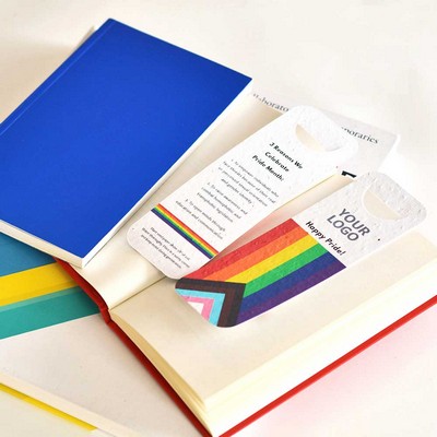 Plantable Pride Bookmark with Page Slot