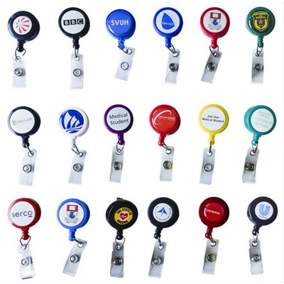 Retractable Badge Clip