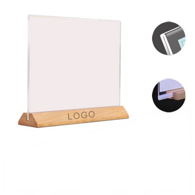 6'' X4''H Table Side Loading Countertop Sign Holder