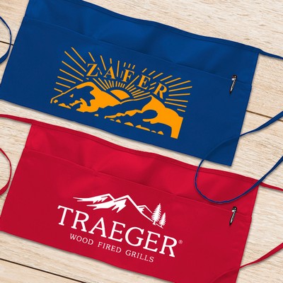 3 Compartment Waist Apron