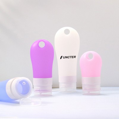 2 OZ Leak Proof Travel Split Bottles - Travel Containers for Travel Size Toiletries