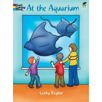 At the Aquarium Coloring Book