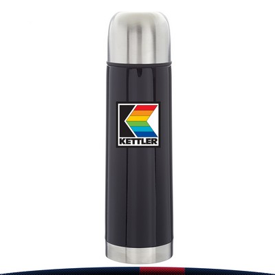 17 oz. Rechis Black Vacuum Flasks