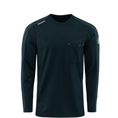 Bulwark™ Men's Flex Knit T-Shirt - Navy Blue