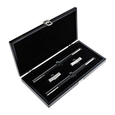Stainless Steel Chopstick Set in Gift Box