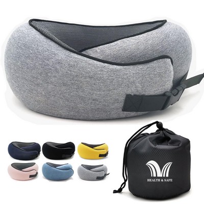 Memory Foam Chin Supporting Travel Pillow