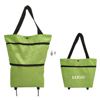 Collapsible Shopping Cart with Wheels