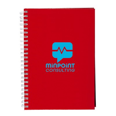 Hardcover Spiral Notebook 5.75" x 8.25"