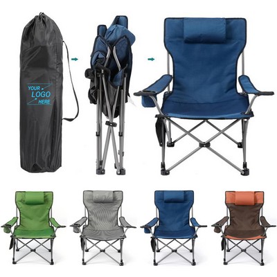 Portable Folding Camping Chair w/Carry Bag