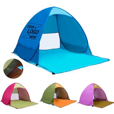 Easy Pop Up Beach Tent/Full Automatic Double Beach Tent