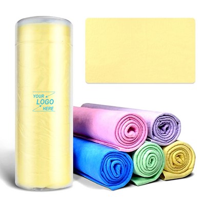 Quick Drying Pet Chamois Towel w/Case (17"x26")