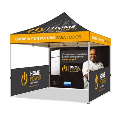 Aluminum Frame Canopy Pop Up Tent w/3 Walls