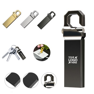 Metal USB Drive w/Key Ring