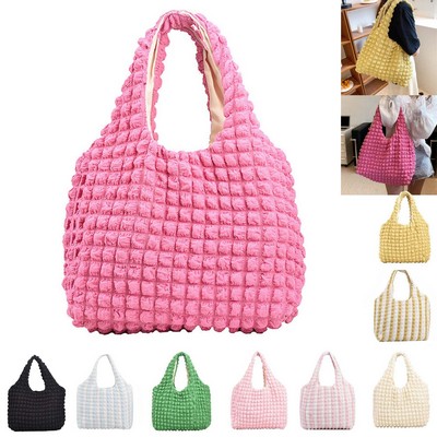 Bubble Tote Shoulder Bag