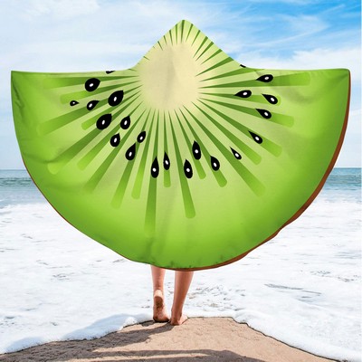 78.8 x 59" Custom Adult Hooded Oversized Beach Towel#13