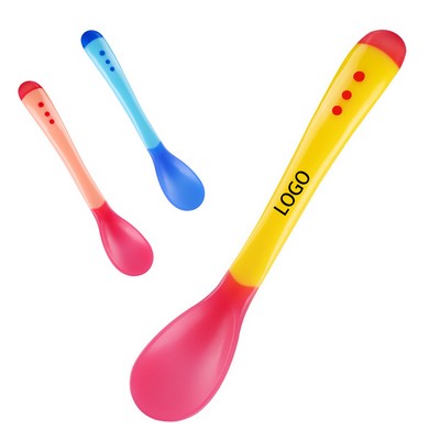 Heat-Sensing Spoon For Baby