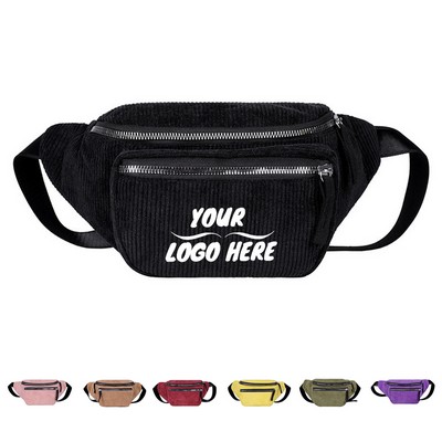 Bike Corduroy Fanny Pack