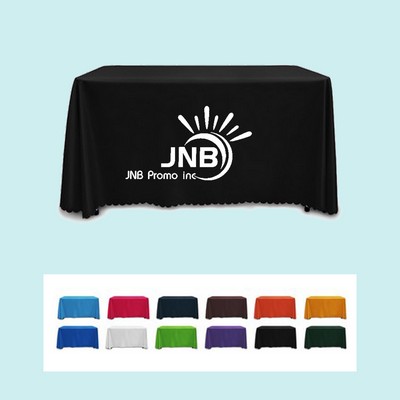 Trade Show Tablecloth measuring 6'