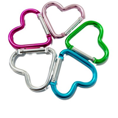 Heart Shape Carabiner Backpack Carabiner Bottle Buckle