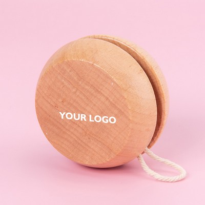 Wooden toy yoyo