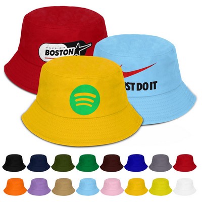 Unisex Cotton Bucket Hat