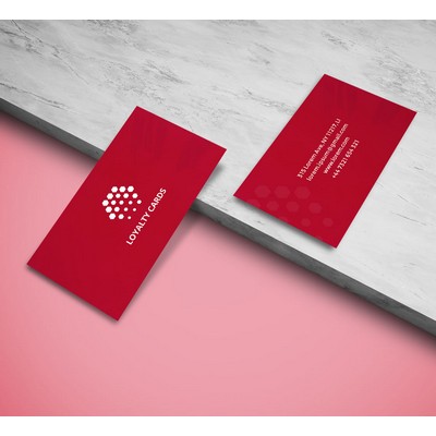 Loyalty Cards - 3.5" x 2" (Printed Front and Back)