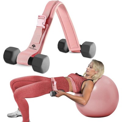 Neoprene Hip Thrust Exercise Support Belt