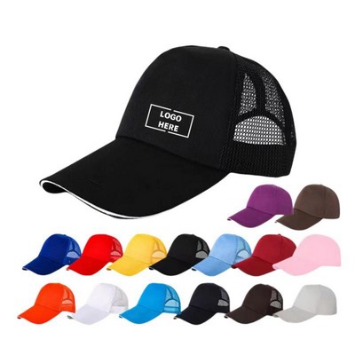 Polyester Mesh Back Trucker Cap