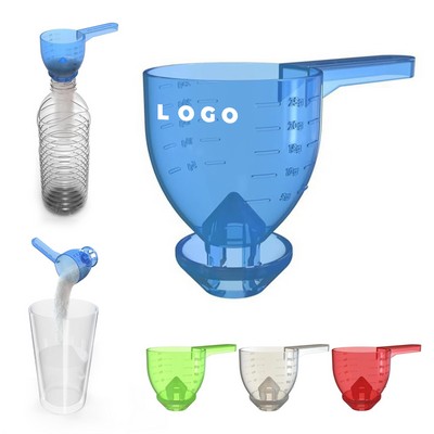 Measuring Scoop With Attached Funnel