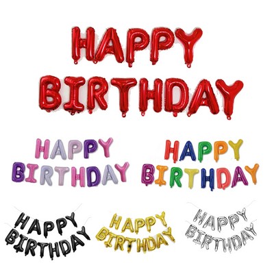 16-Inch Letter Aluminum Film Balloon