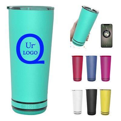 17Oz Insulated Tumbler With Speaker