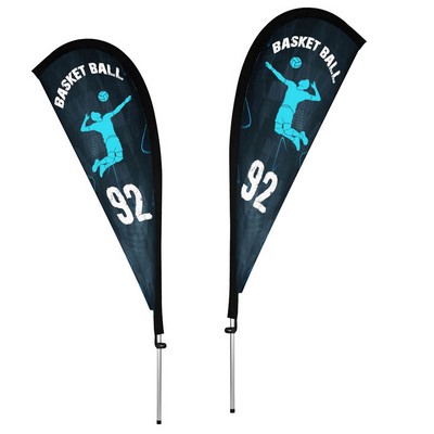 Portable Advertising Backpack Flag Kit