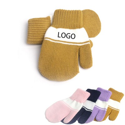 Adult Custom Knit Mittens