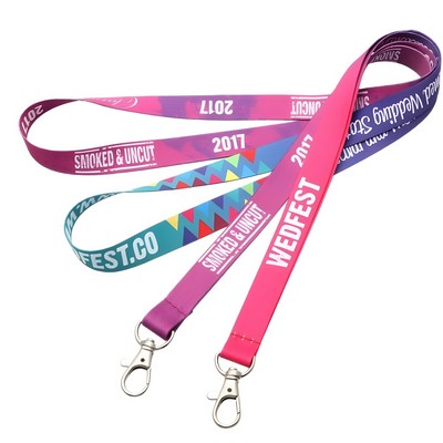 Polyester Neck Card Lanyard