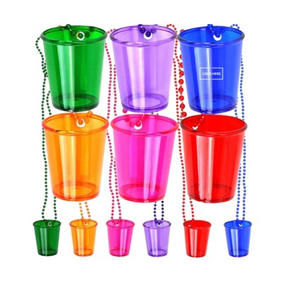 Clear Necklace Shot Glass