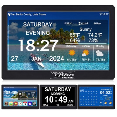 7" Smart WiFi Digital Weather Clock Display