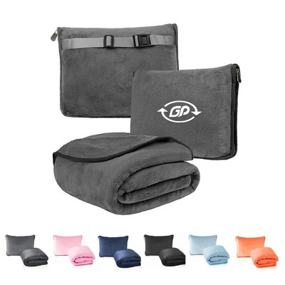 Airplane Pillow Blanket