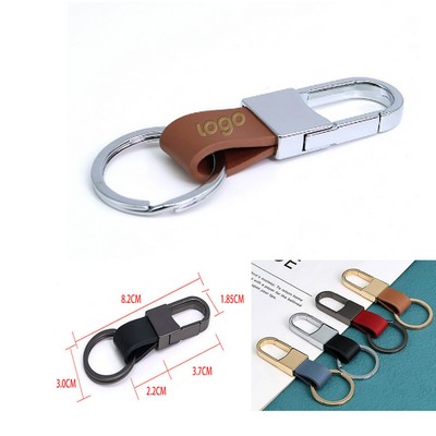 Pu Leather Keychain